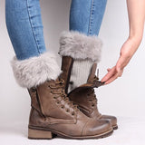 Furry Boot Cuffs (Women)