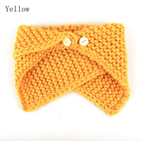 Knitted Scarf w/ Button (Can Fit Women & Kids)