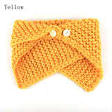 Knitted Scarf w/ Button (Can Fit Women & Kids)