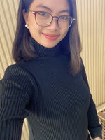 Knitted Thick Turtleneck Dress