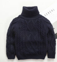 Kids Knitted Winter Sweater (Thick w/ Fleece Lining)