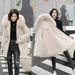 Parka Detachable Fur & Thick Fleeced Lined