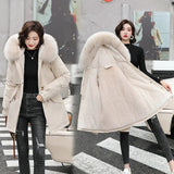 Parka Detachable Fur & Thick Fleeced Linedn