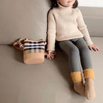 Kids Knitted Winter Turtleneck (Thick Knitted Cotton)