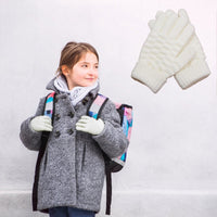 Knitted Winter Gloves (7-12yrs old)