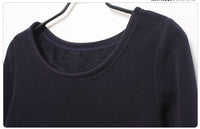 Thermal Shirt Dress w/ Fleece Lining